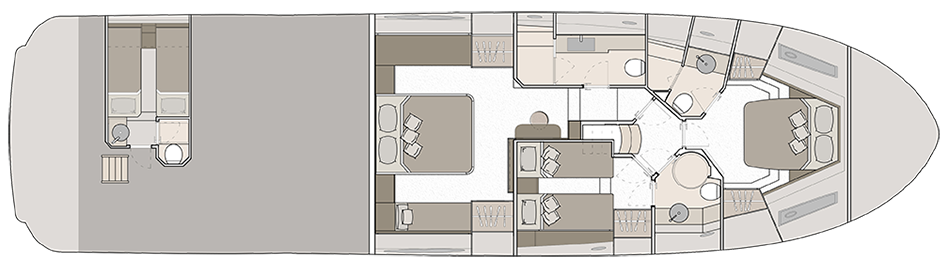 Lower Deck 3 Cabins