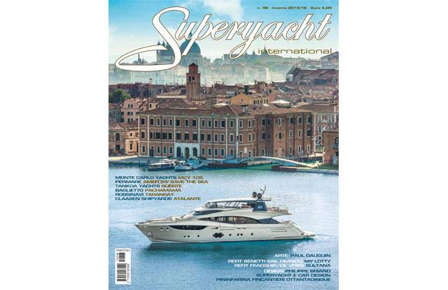Cover MCY105 - Superyacht International ita